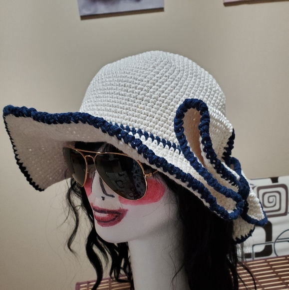 Summer chochet hat - Picture 4 of 6